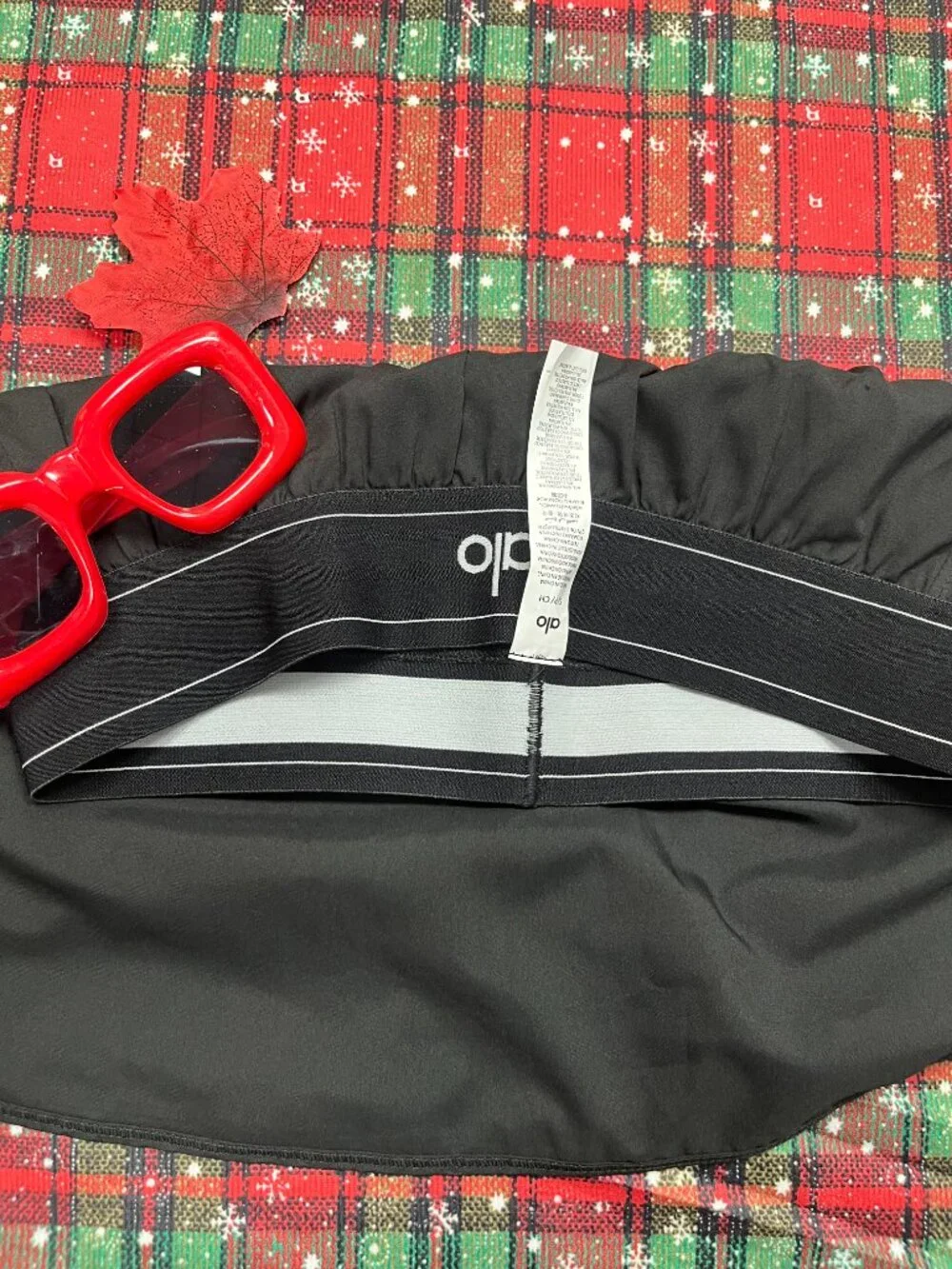 NWT🎎 Alo Yoga Match Point Tennis Skirt Black | Flowy High-Waist Tennis Mini Ski